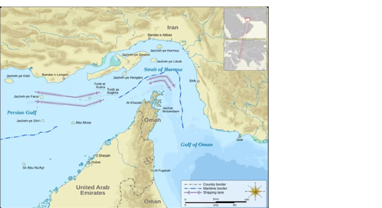 Selat Hormuz.