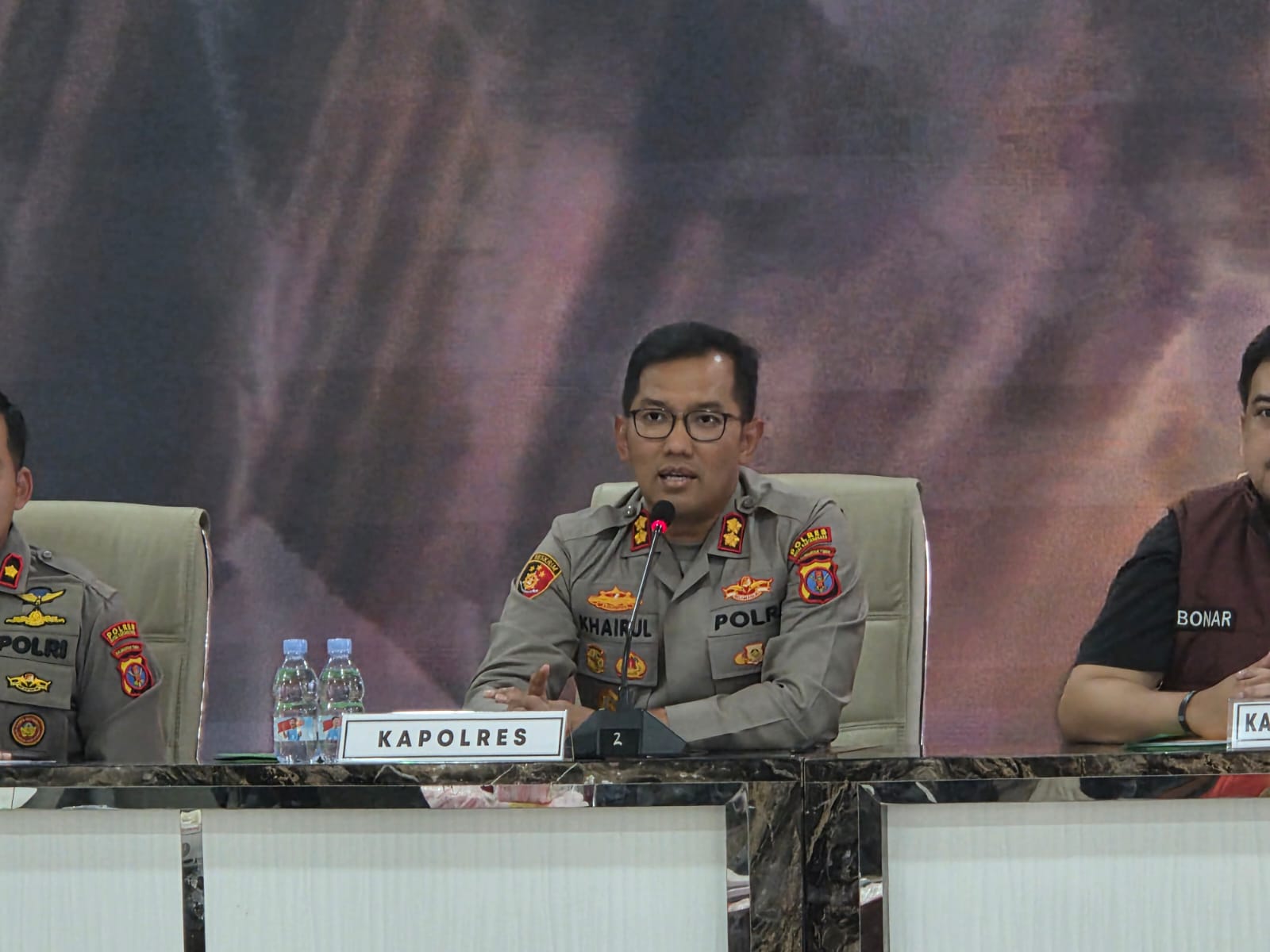 Kapolres Kukar, AKBP Khairul Basyar (Elmo/Prokal.co)