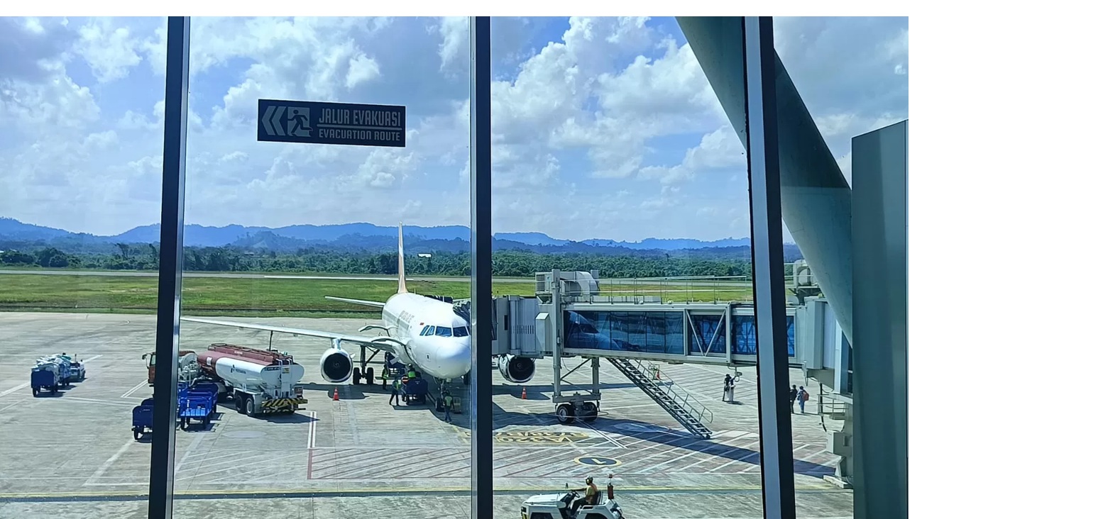 Suasana Bandara APT Pranoto Samarinda