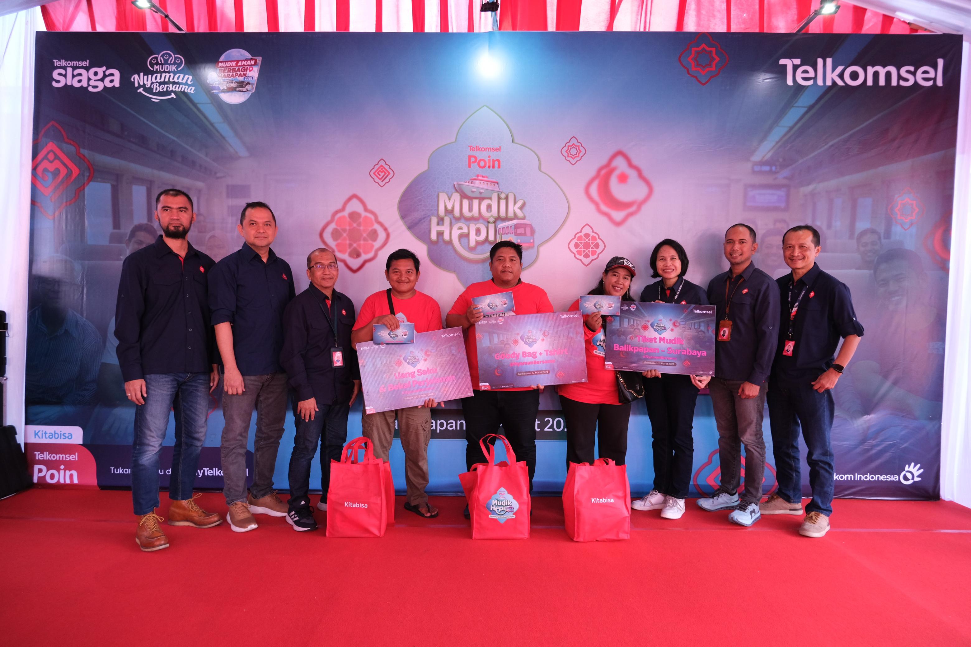 Telkomsel di Balikpapan resmi memberangkatkan 200 saudara kita yang membutuhkan, agar mereka dapat mudik merayakan Ramadan dan Idulfitri bersama keluarga di kampung halaman. 