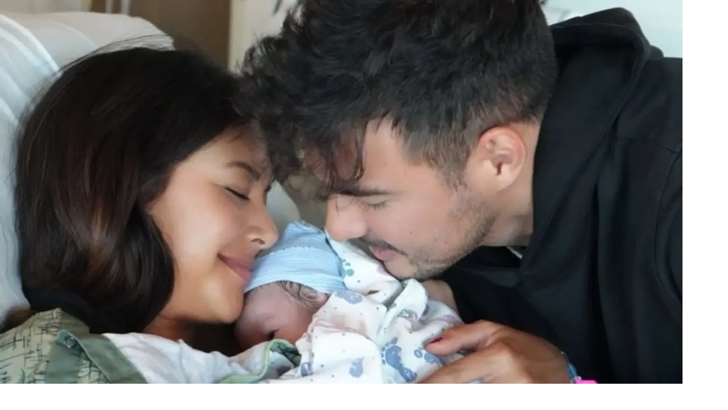 Aurelie Moeremans melahirkan anak pertama. (Instagram: Aurelie)  