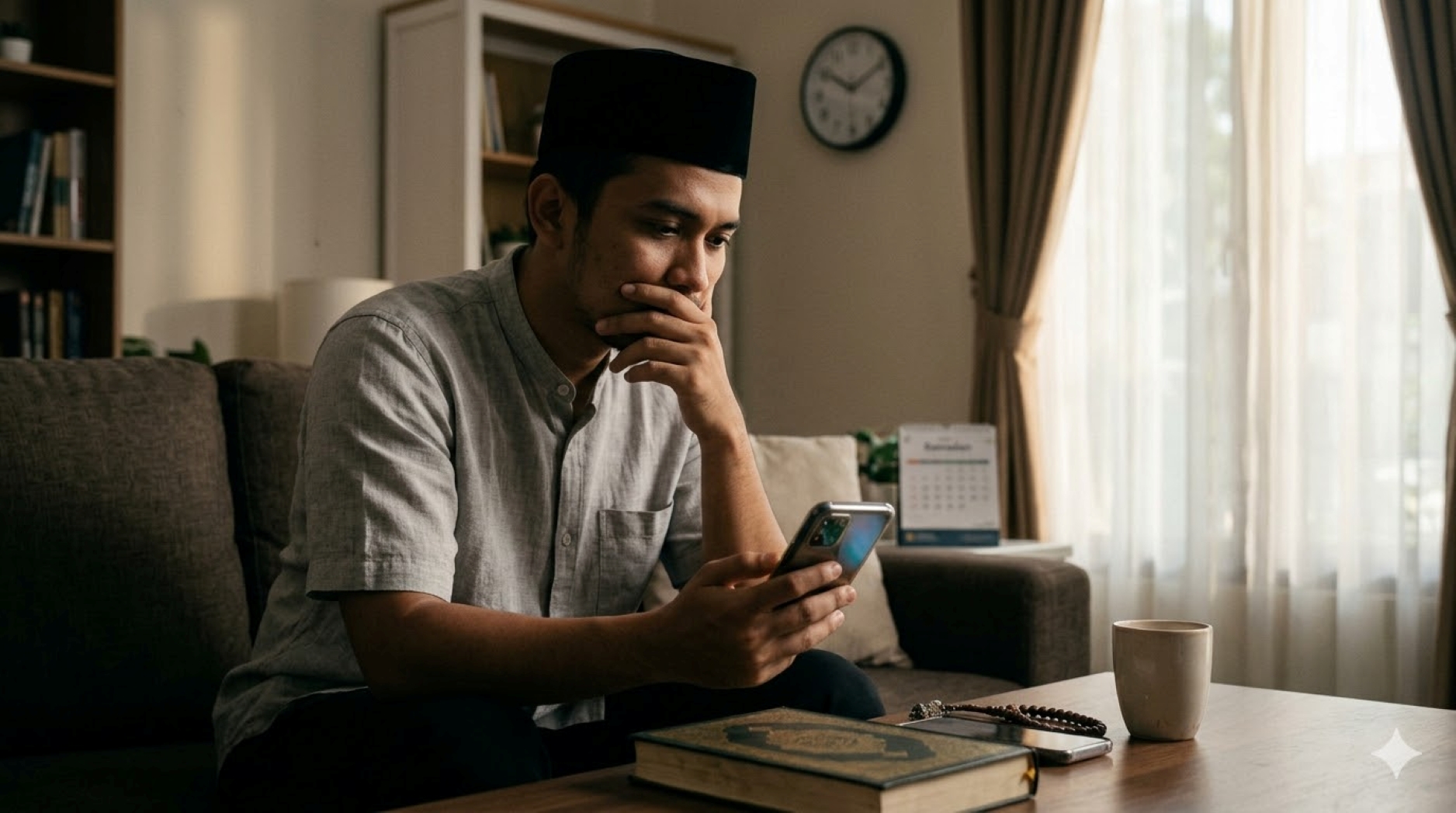 Ilustrasi. Nonton video syur saat puasa Ramadhan.