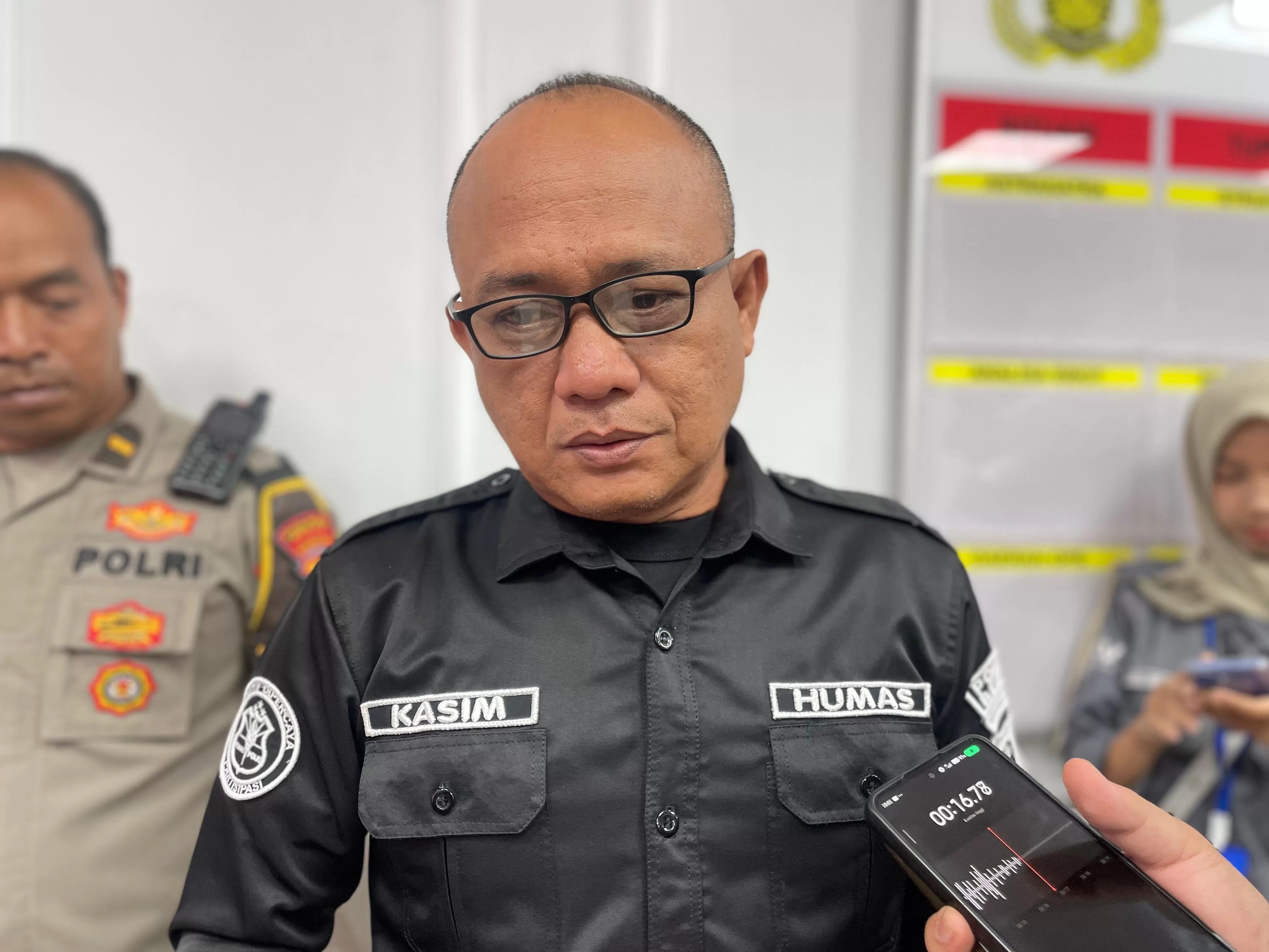 Kasubsipenmas Sihumas Polres Berau, Iptu Muhammad Kasim Kahar. (ARTA KUSUMA YUNANDA/BP) 