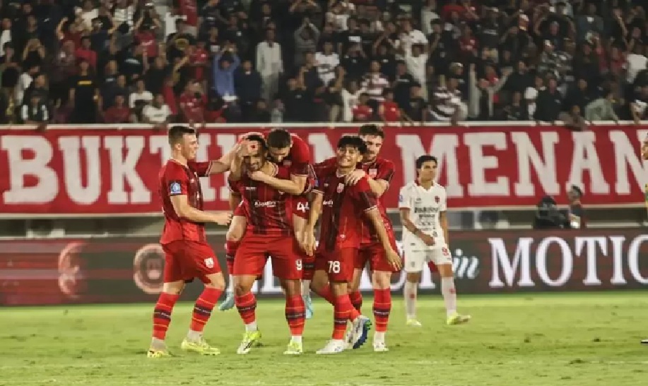  Persis Solo meraih kemenangan penting di kendang sendiri saat menjamu Bali United.