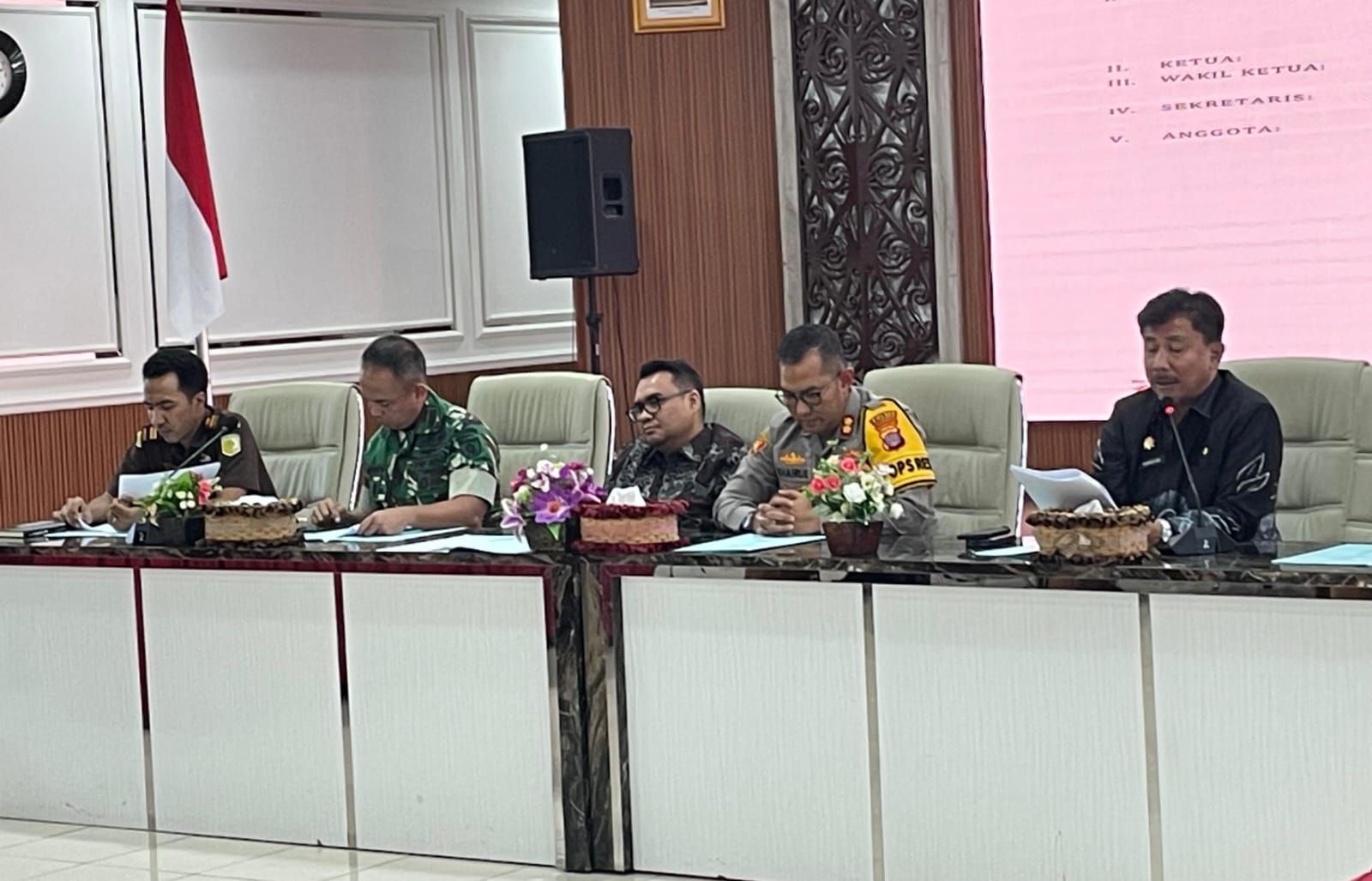 Sosialisasi SK Bupati Kukar tentang pembentukan tim verifikasi lahan HGU BDAM Jahab (Istimewa)  