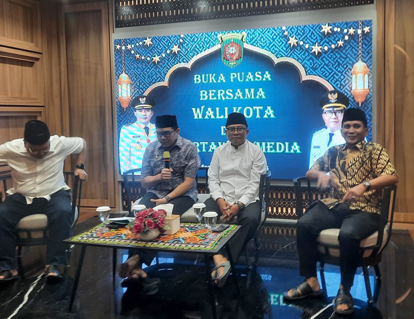 Wali Kota Samarinda, Andi Harun saat di Balai Kota.