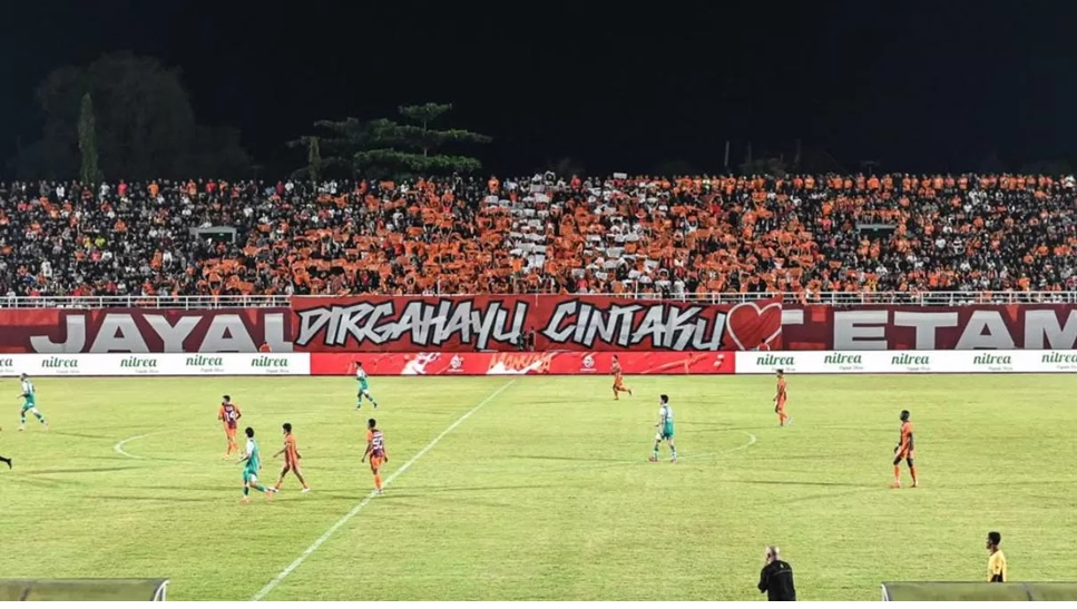 Pusamania sudah siapkan koreo spesial saat Borneo FC menjamu Persib Bandung, Minggu (15/3/2026).