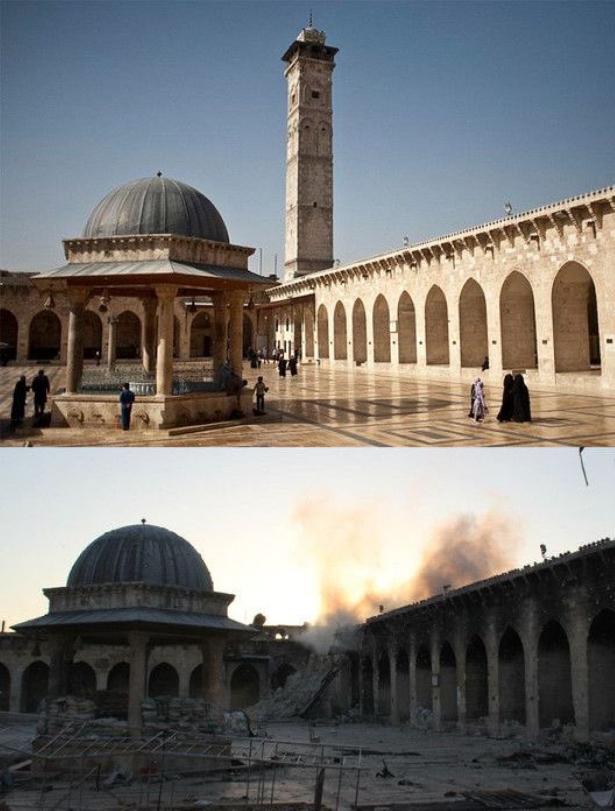 Masjid Agung Umayyah di Aleppo