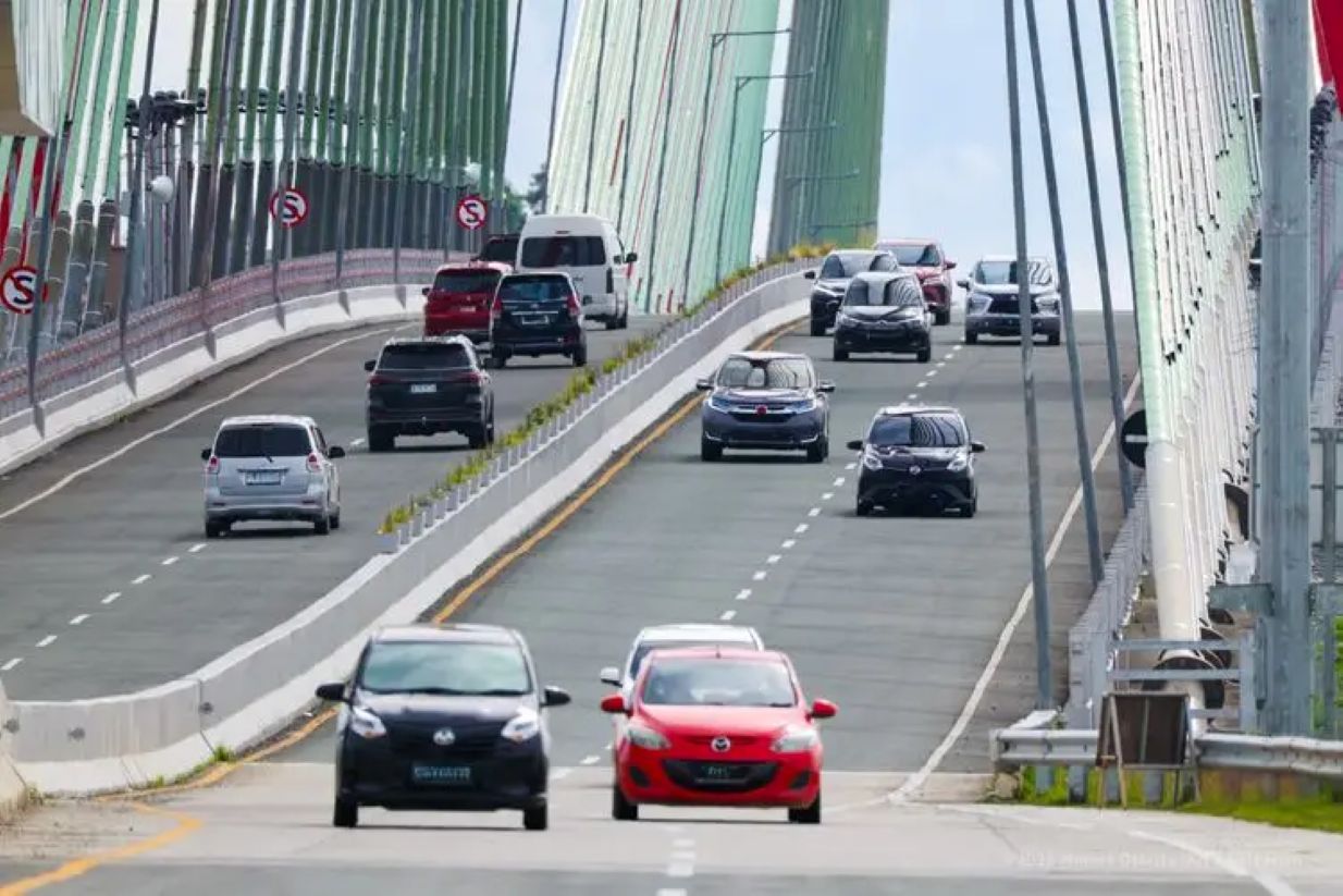 Salah satu ruas Tol IKN.