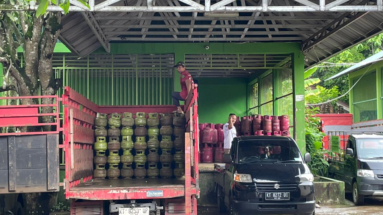 Distribusi LPG 3 Kilogram PT Nararya (Istimewa)