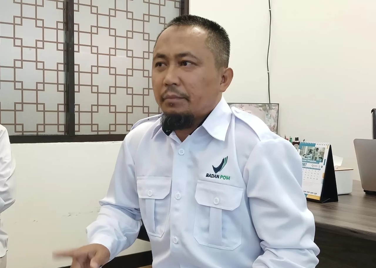 Kepala BPOM Tarakan Iswadi (AGUS DIAN ZAKARIA/RADAR TARAKAN) 