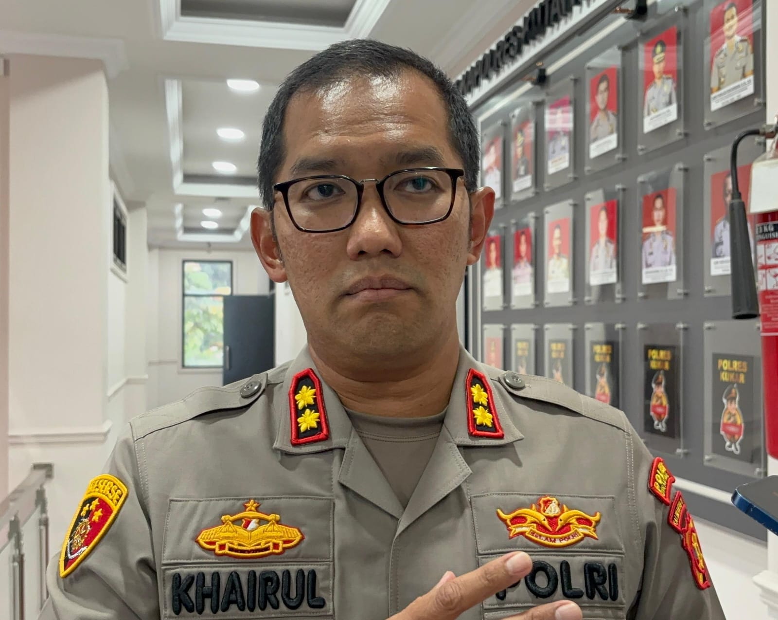 Kapolres Kukar, AKBP Khairul Basyar (Istimewa)
