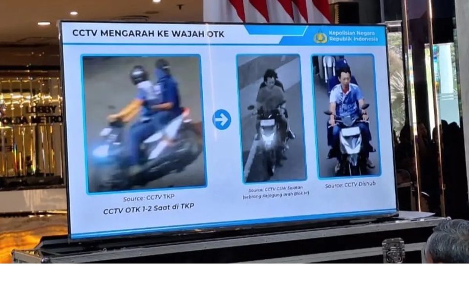 Dua pria berinisial BHC dan MAK yang diduga sebagai eksekutor penyiraman air keras kepada Aktivis KontraS Andrie Yunus. (Sabik Aji Taufan/JawaPos.com)  