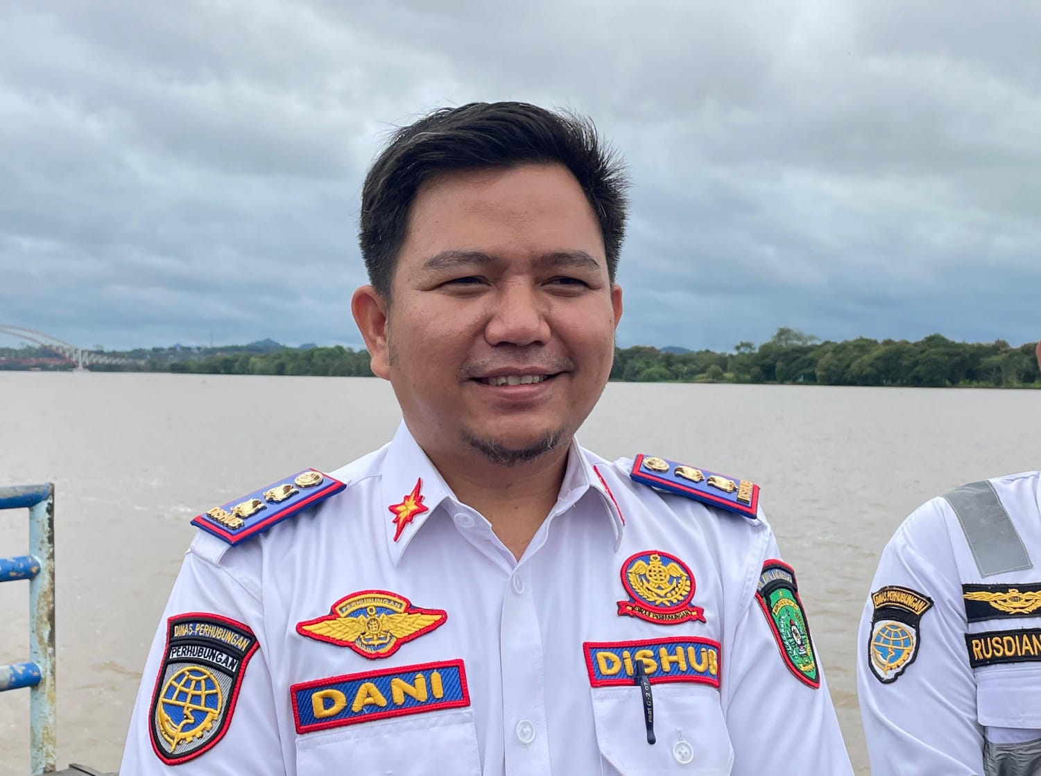 Kabid Pelayaran Dishub Kukar, Rakhmadani Hidayat (Elmo/Prokal.co)  