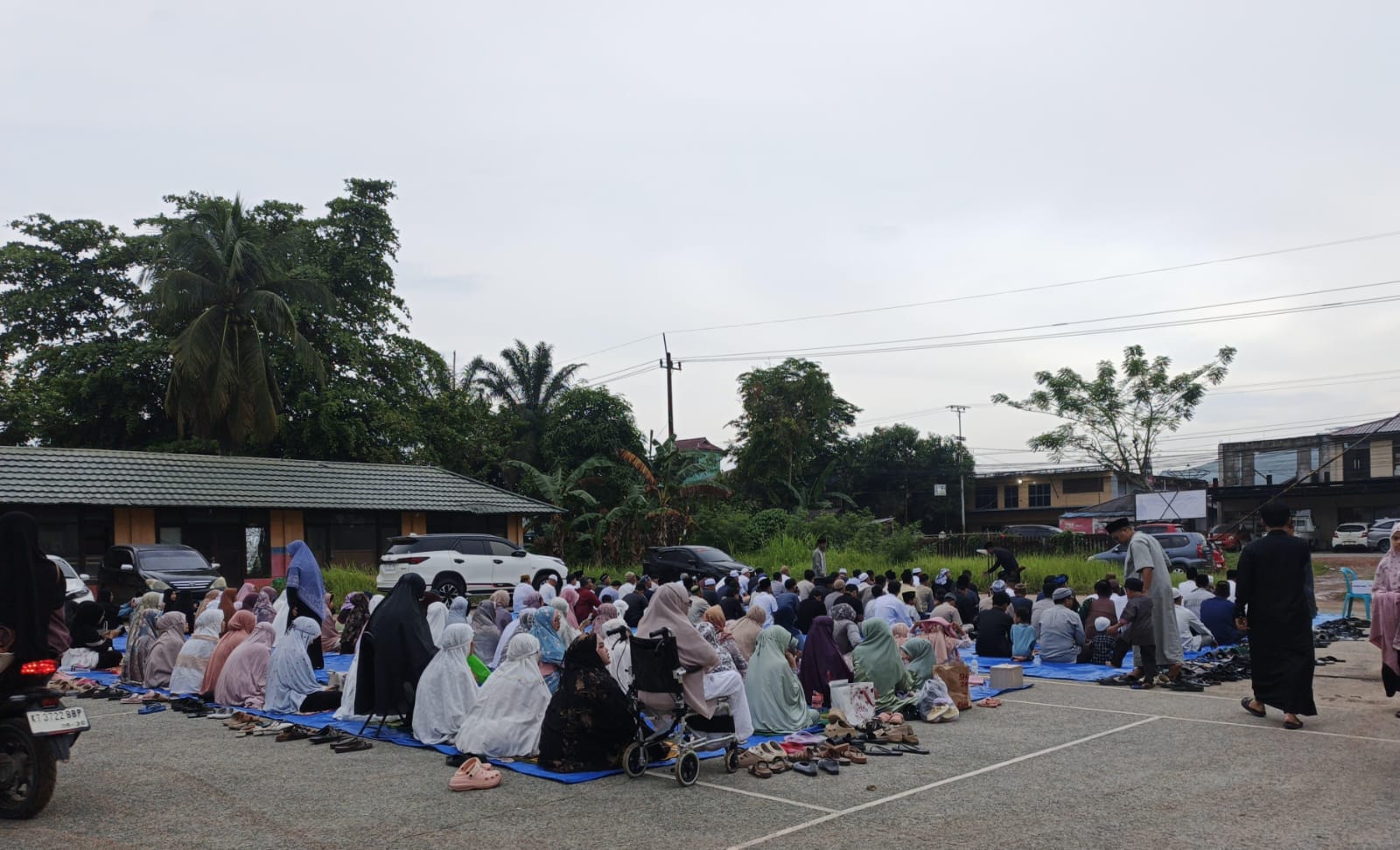 Salat Id jamaah Muhammadiyah di Samarinda.