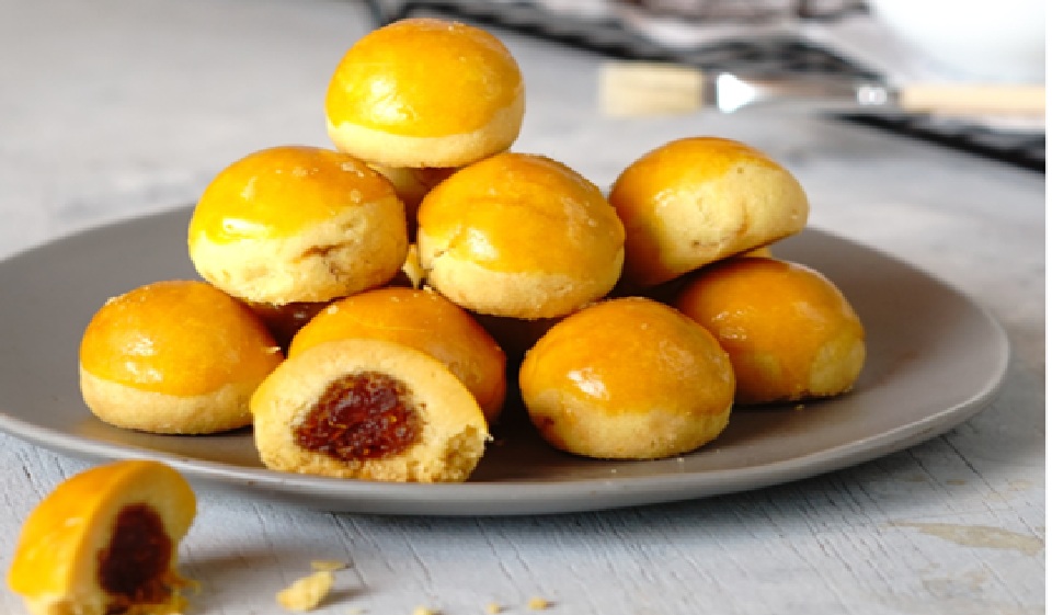 Kue nastar yang selalu hadir setiap lebaran.