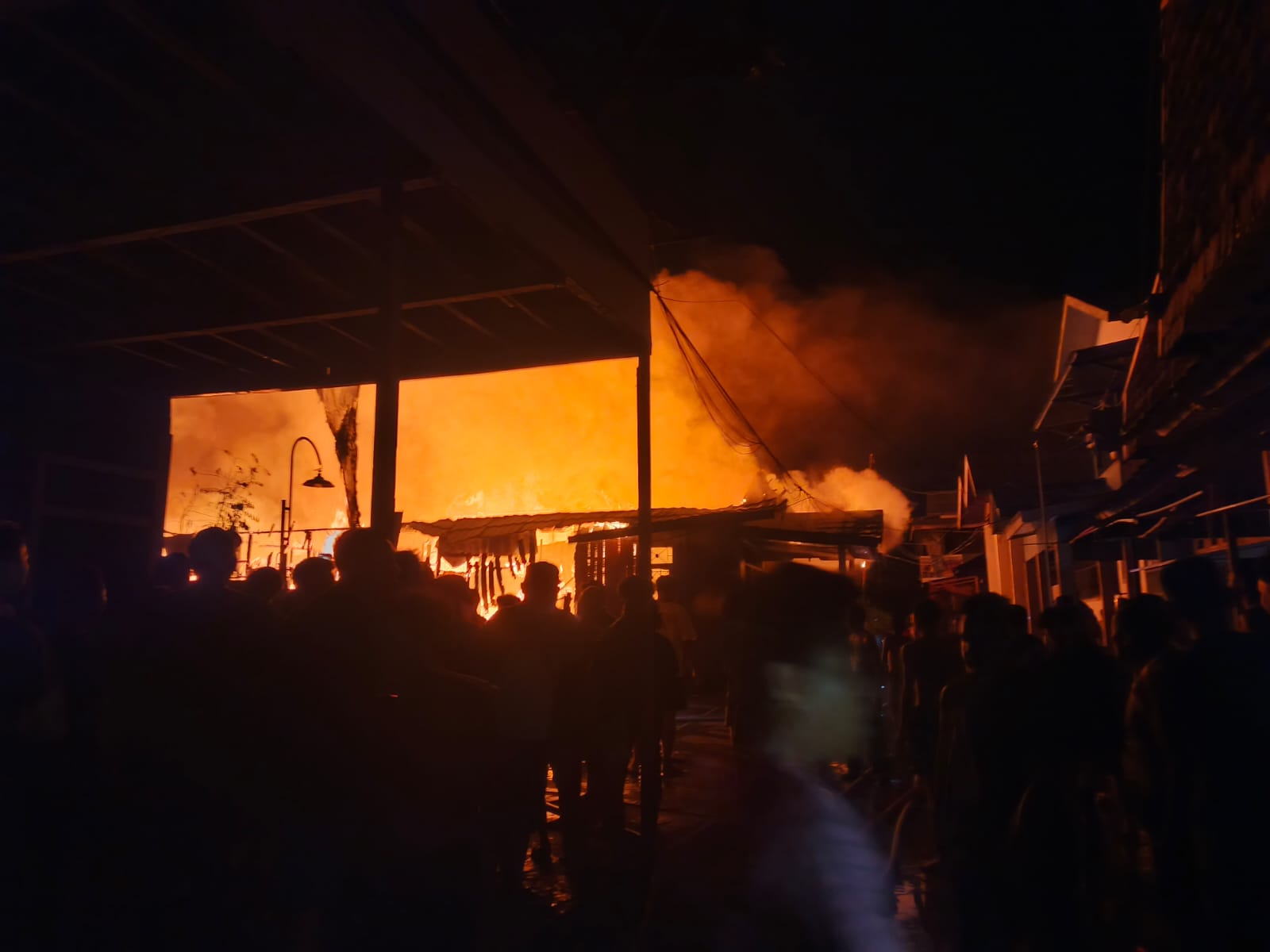 Kebakaran di Samarinda.