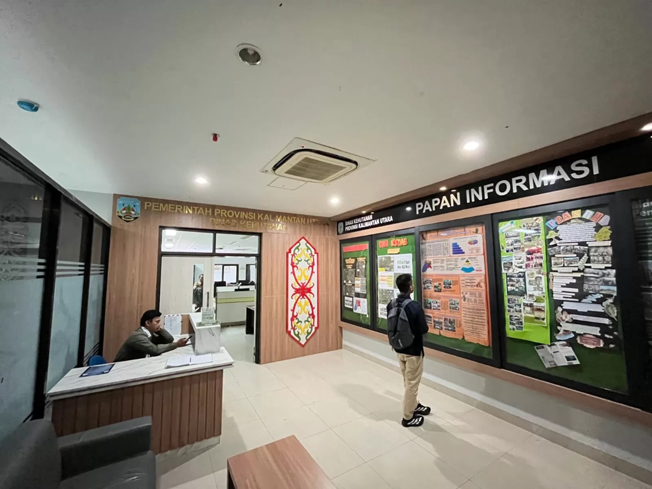 TETAPKAN WFA: ASN di lingkup Pemprov Kaltara masih menjalani WFA hingga 29 Maret mendatang. (FAISAL/HRK) 