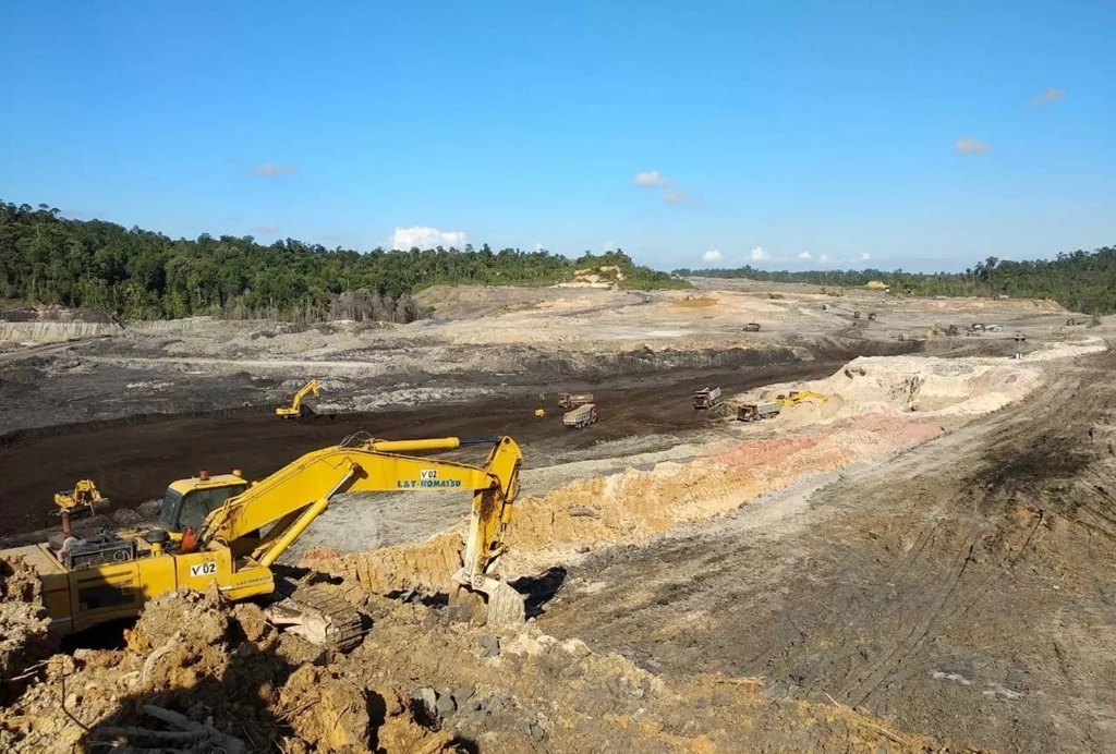 EKSPOR KALTARA: Sektor pertambangan masih menjadi penyumbang terbesar dalam struktur ekspor Kaltara meskipun mengalami penurunan. (HRK) 