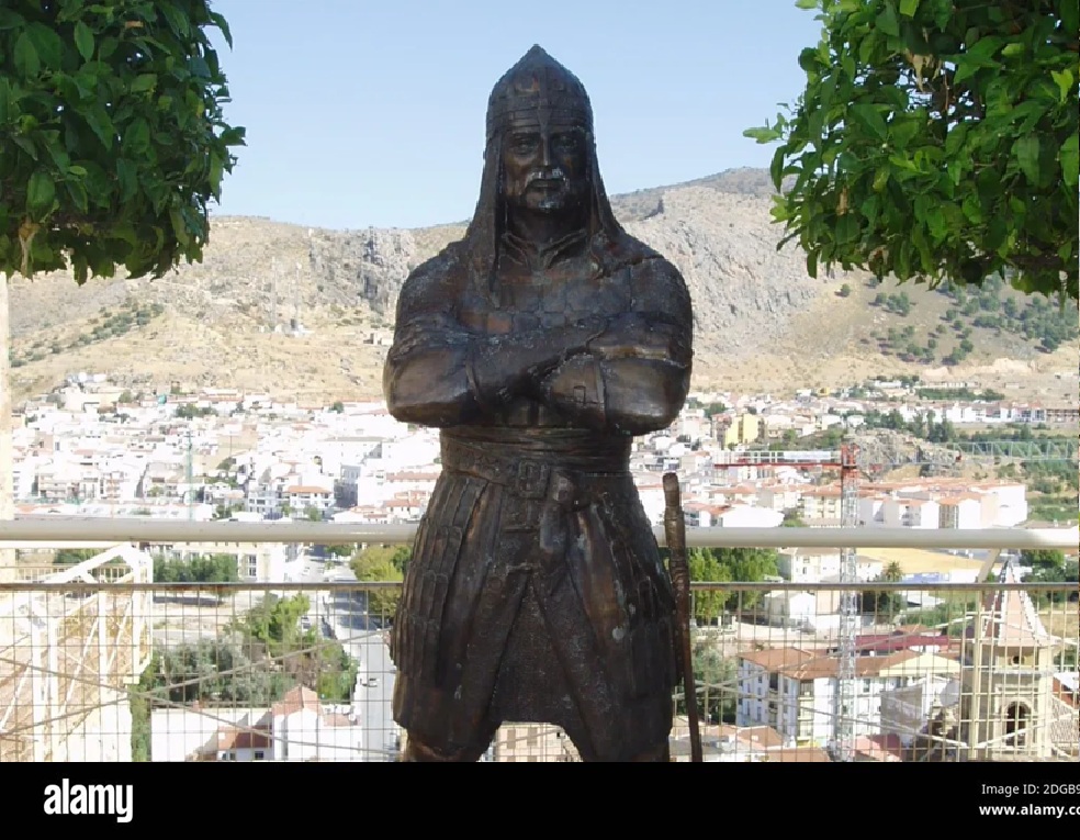 Patung Ibrahim Al-Attar di Loja, Spanyol.