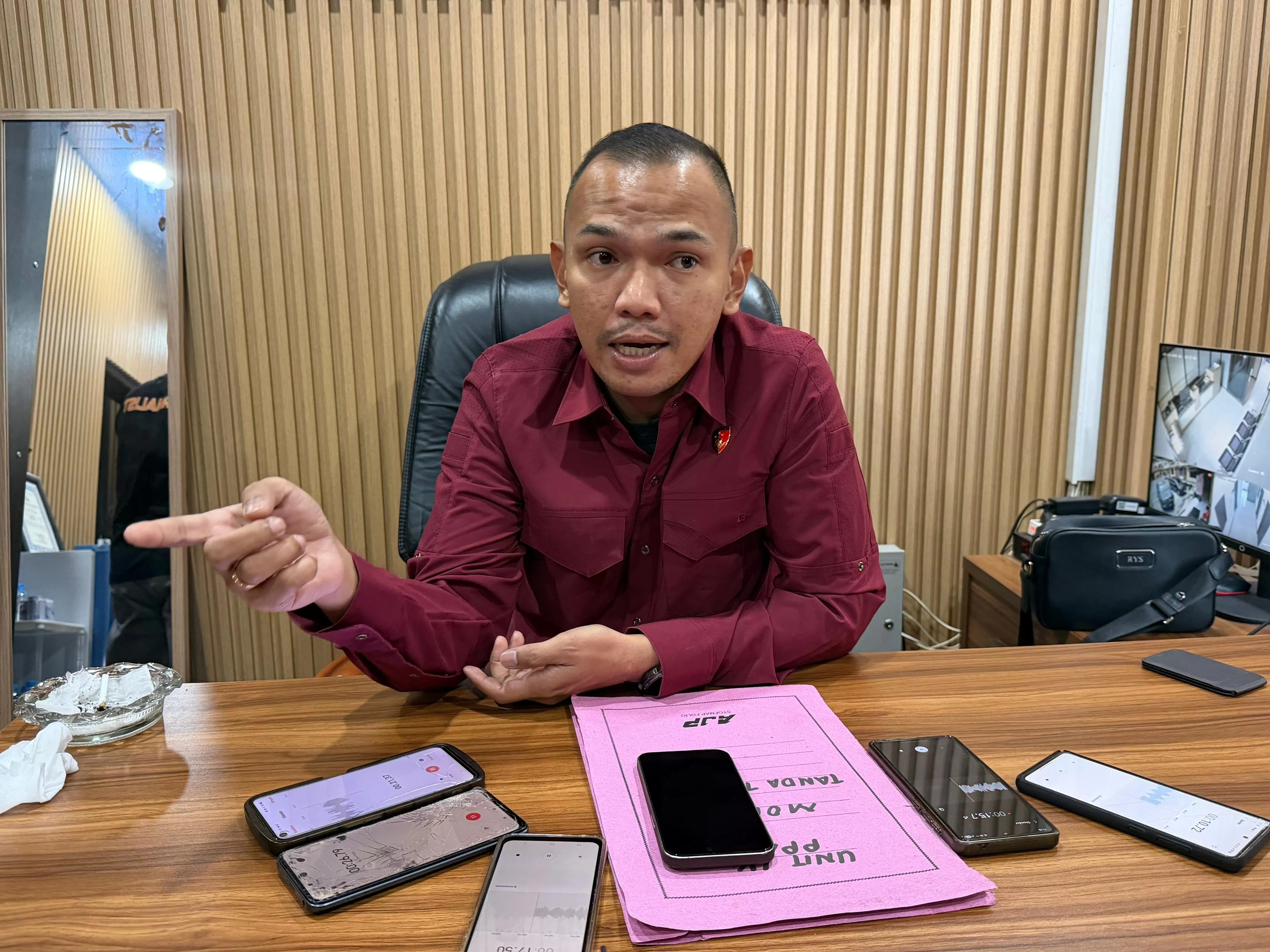 Kasat Reskrim Polres Tarakan AKP Reginald Yuniawan Sujono. (SEPTIAN ASMADI/HRK) 