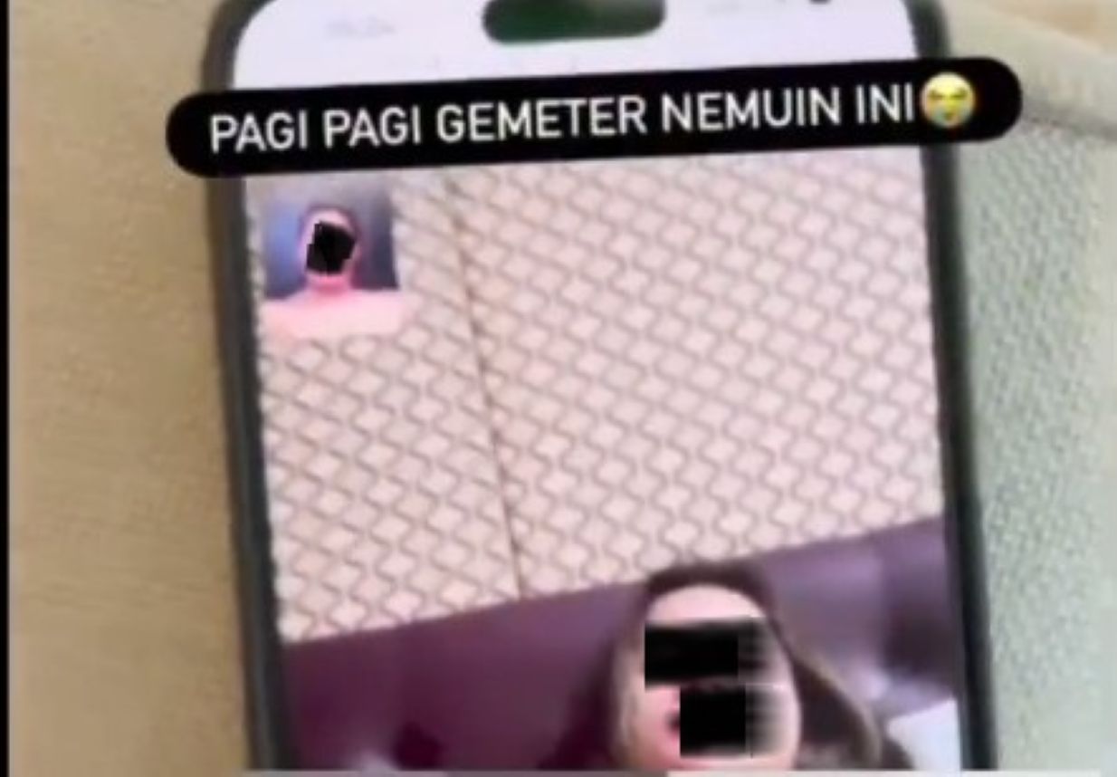 Bukti VCS suami Clara Shinta dengan seorang wanita. (IST)