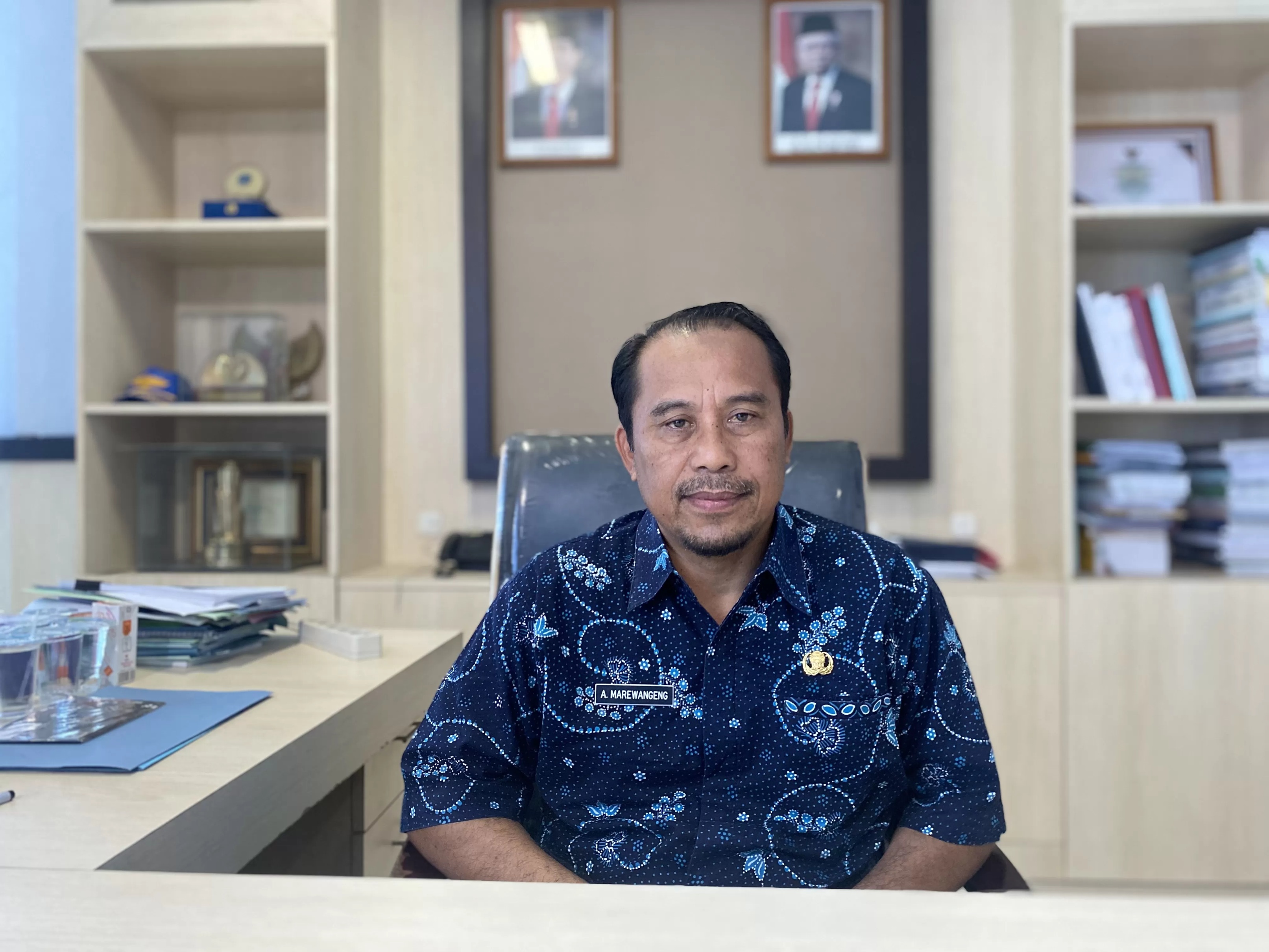 Andi Marewangeng, Kepala Dinas Perhubungan (Dishub) Berau. (SENO/BP) 