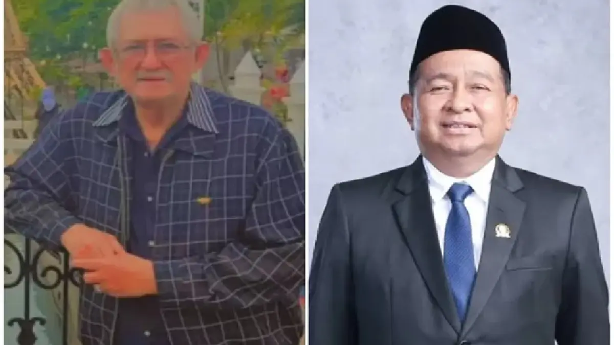 Kamaruddin Ibrahim bakal digantikan Andi Burhanuddin Solong (kiri) sebagai anggota DPRD Kaltim melalui proses pergantian antarwaktu (PAW).