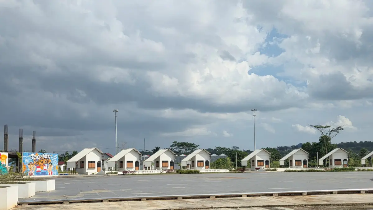 &nbsp;Kawasan Pujasera Tenggarong (Elmo/Prokal.co)