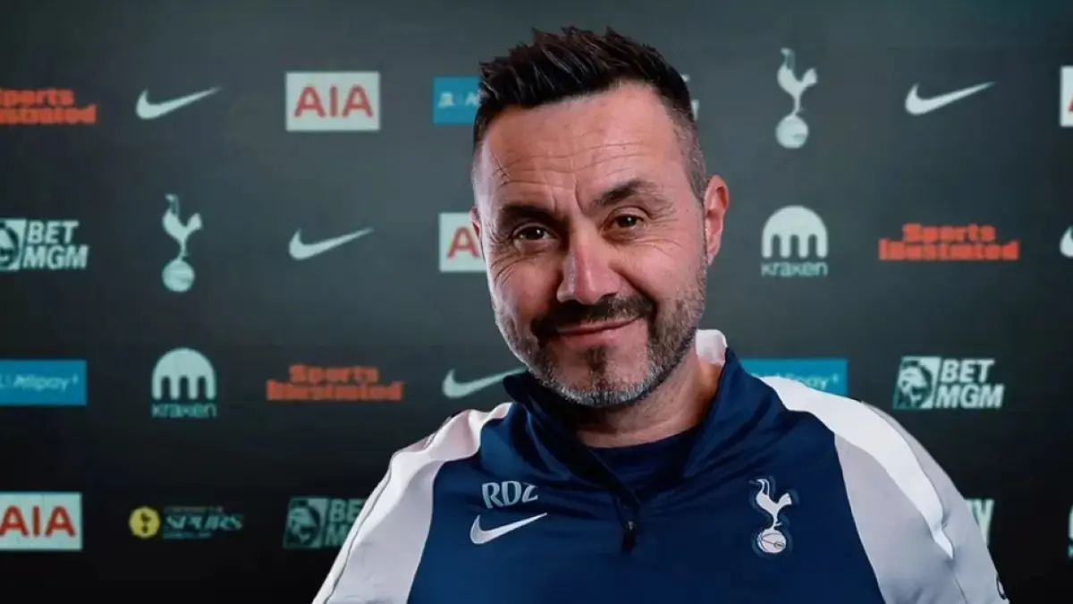 Pelatih baru Tottenham Hotspur, Roberto De Zerbi. (Dok. Tottenham Hotspur)

