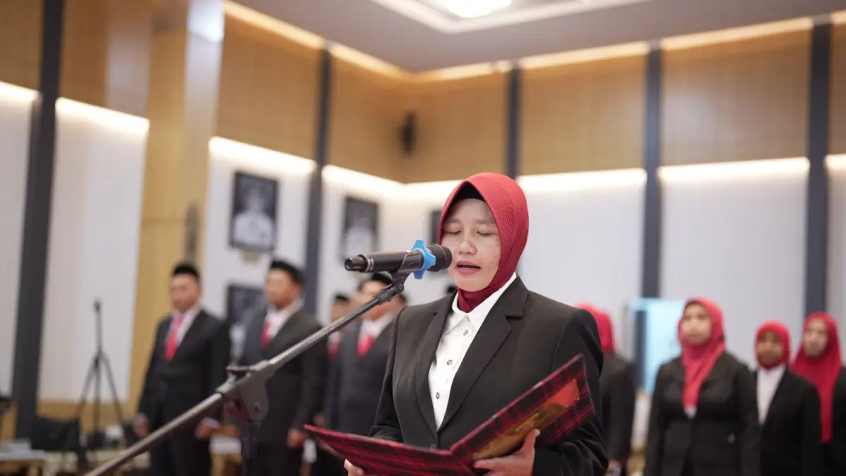 Sekda Kota Samarinda, Neneng Chamelia Shanti.