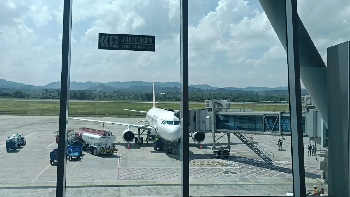 Bandara APT Pranoto Samarinda.
