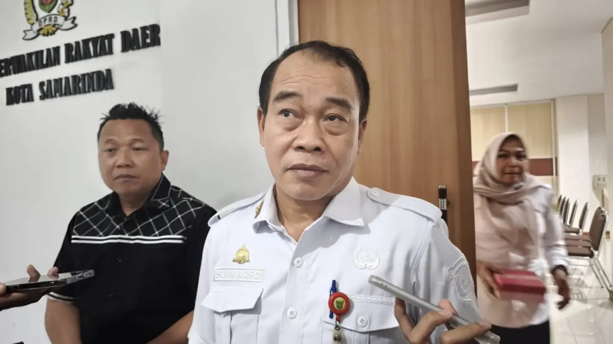 Plt Kepala DLH Samarinda, Suwarso.