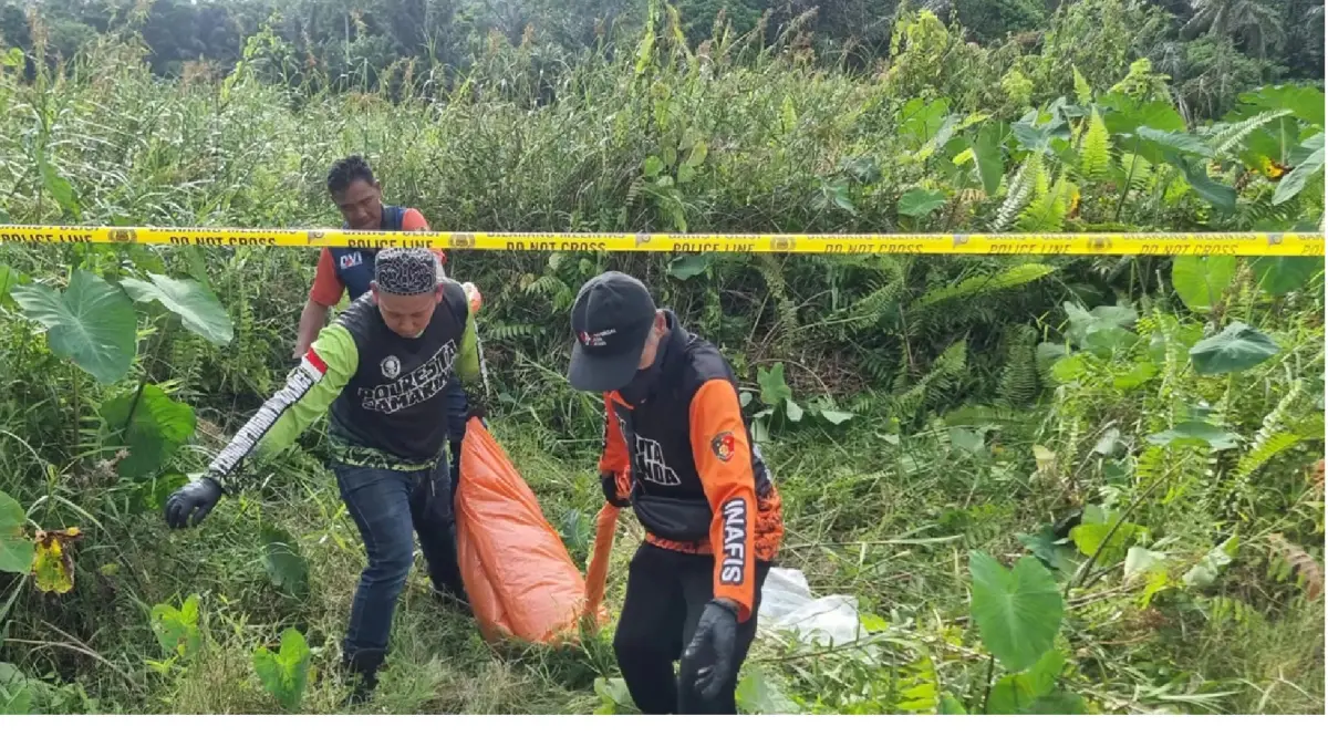Salah satu lokasi penemuan mayat di kawasan Gunung Pelandu, Kelurahan Sempaja Utara, Kecamatan Sungai Pinang. Tujuh potongan tubuh ditemukan di dua lokasi berdekatan. (dok)