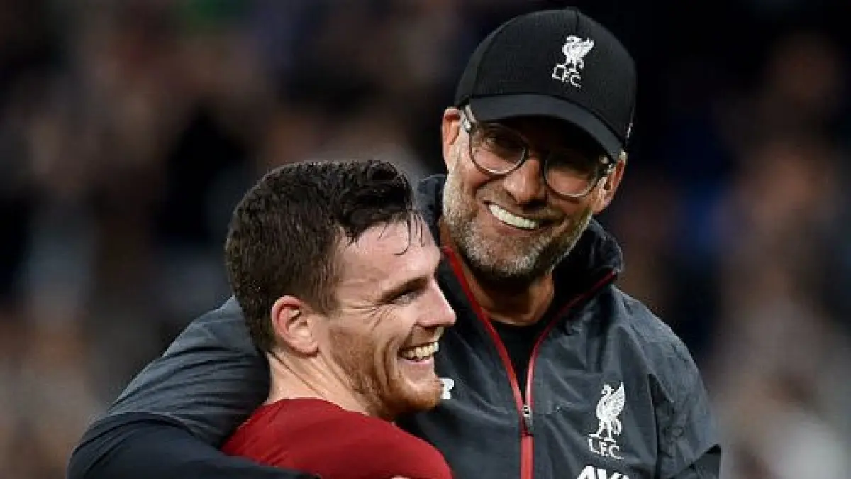 Klopp dan Andy Robertson