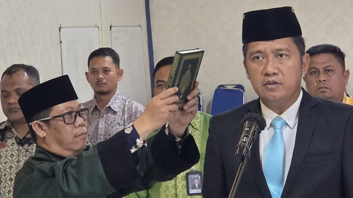 Pelantikan Suparman sebagai Kalapas Tanjung Pinang, Kepulauan Riau (Istimewa)