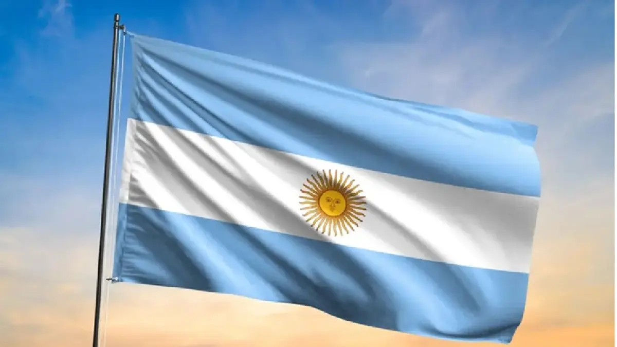 Bendera Argentina.