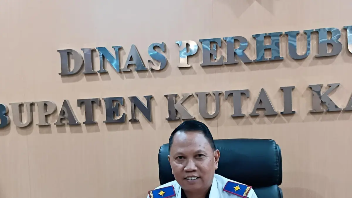 Kepala Dinas Perhubungan Kukar Ahmad Junaidi (Elmo/Prokal.co)