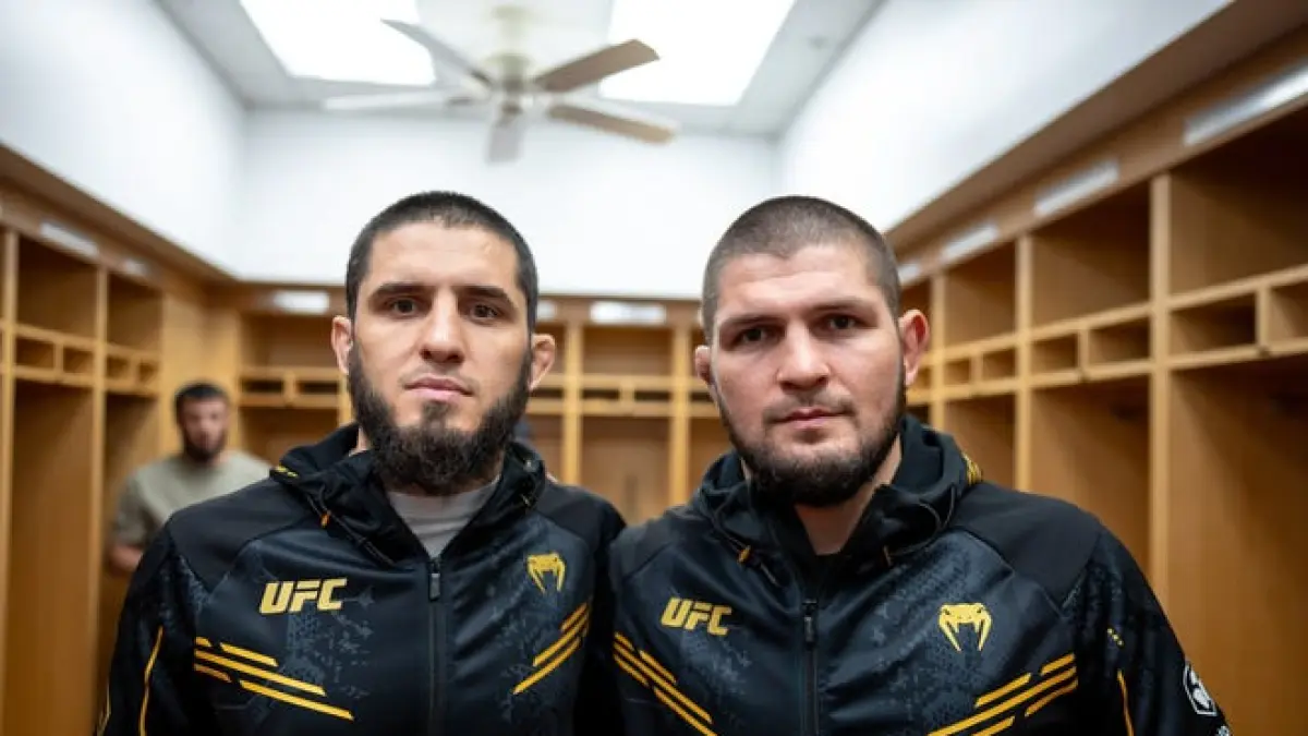 Khabib dan Islam Makhachev.