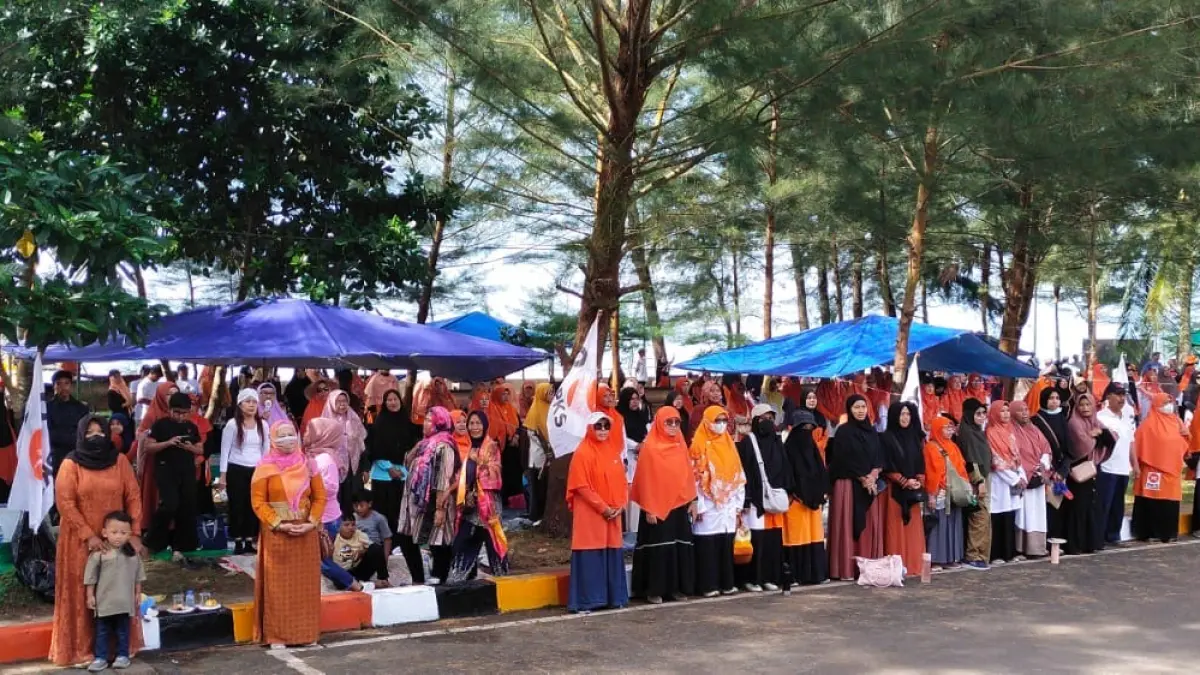 KONSOLIDASI: Halalbihalal dan Rihlah Syawal 1447 H PKS Balikpapan di Pantai Segara Sari Manggar, Kota Balikpapan, Provinsi Kaltim, Minggu, 12 April 2026. ISTIMEWA