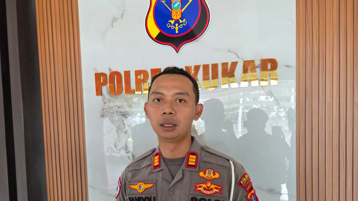 Kasat Lantas Polres Kukar AKP Ahmad Fandoli (Elmo/Prokal.co)