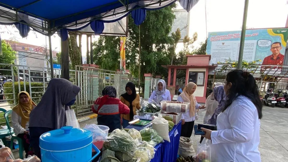 Gerakan pangan murah di Samarinda.