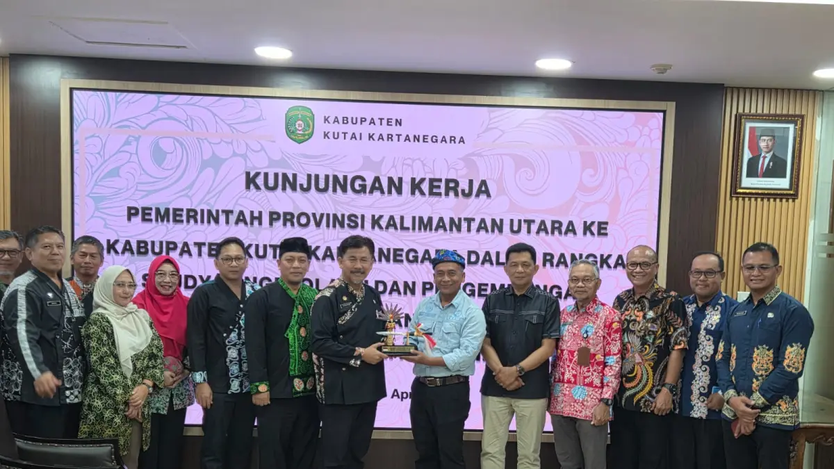 Kunjungan kerja Pemprov Kaltara ke Pemkab Kukar untuk studi pengelolaan dan pengembangan komoditas kratom (Elmo/Prokal.co)