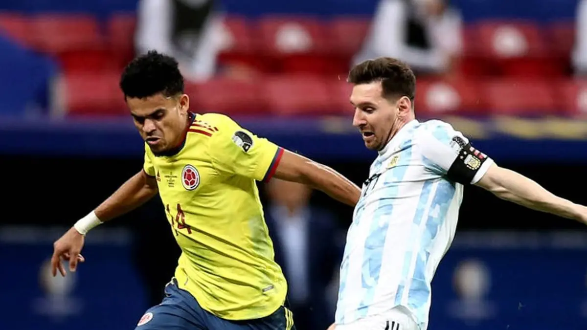 Luis Diaz dan Lionel Messi