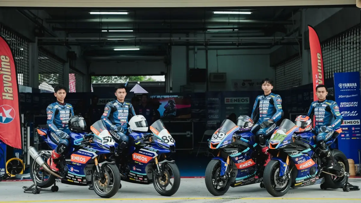 Yamaha Racing Indonesia menyelesaikan seri pembuka Asia Road Racing Championship (ARRC) dengan meraih podium dan sukses. 