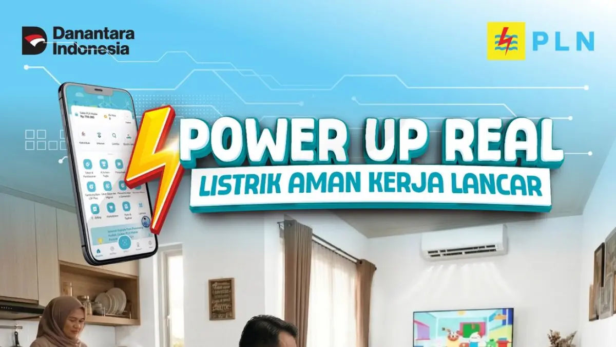 Program Power Up Real: Listrik Aman, Kerja Lancar yang memungkinkan pelanggan menikmati diskon 50 persen biaya tambah daya.