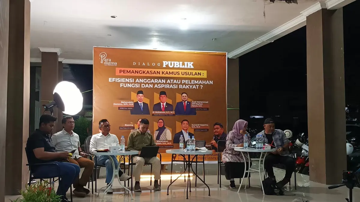 Pembahasan kamus usulan mengemuka dalam forum publik, DPRD menyoroti keterbukaan anggaran Pemprov Kaltim yang dinilai belum transparan.