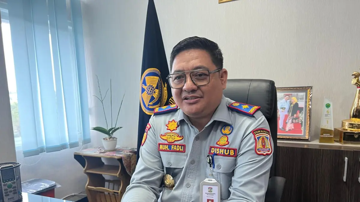 Kepala Dishub Balikpapan, Muhammad Fadli Paturahman.