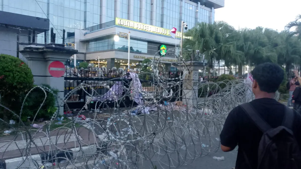 Aksi massa 21 April lalu.