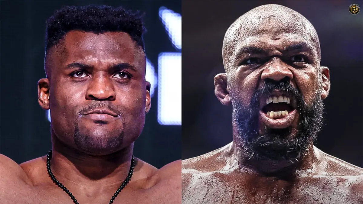Ngannou dan Jon Jones.